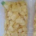 Bolsa de venta de escamas de ajo picado deshidratado y seco blanco